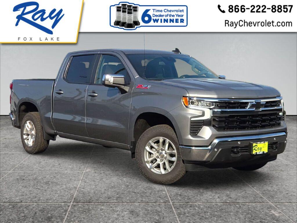 Sterling Gray Metallic 2026 Chevrolet Silverado 1500 Pickup Truck Four-Wheel Drive Automatic