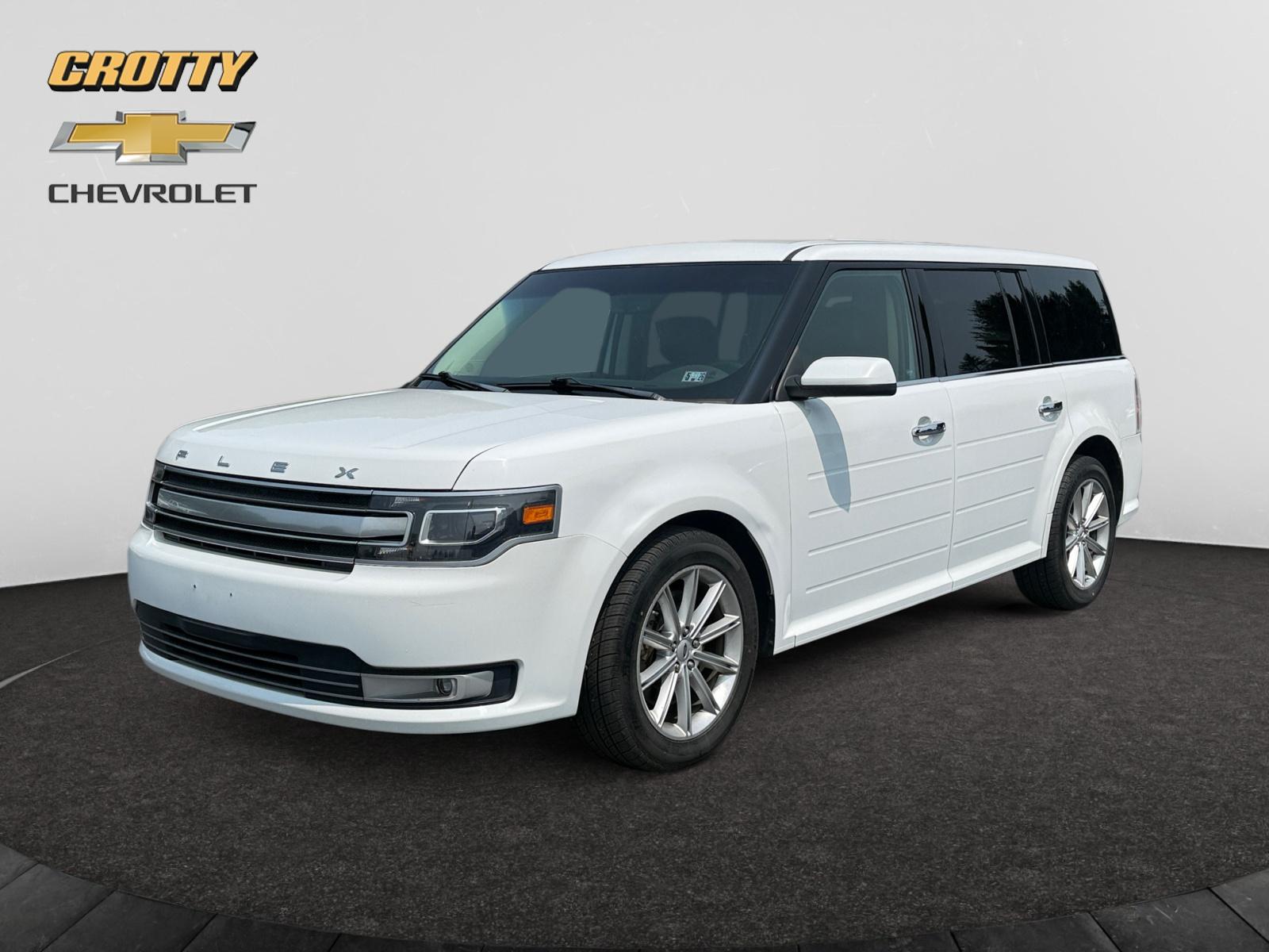 White 2017 Ford Flex SUV / Crossover All-Wheel Drive 6-Speed Automatic