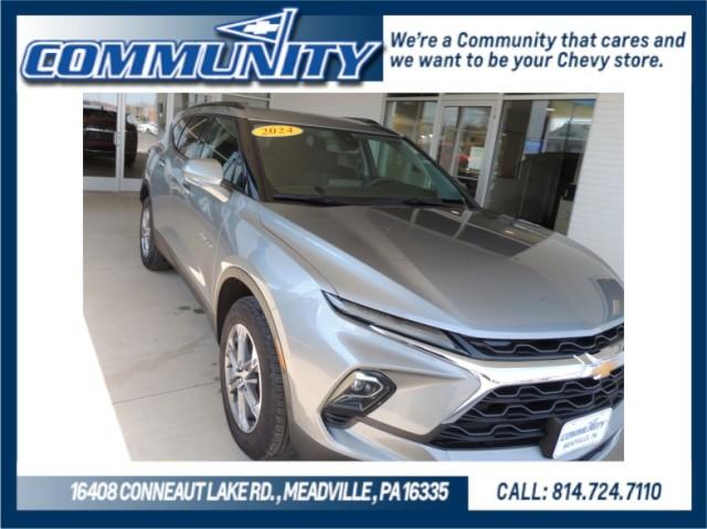 2024 Chevrolet Blazer Vehicle Photo in MEADVILLE, PA 16335-3862