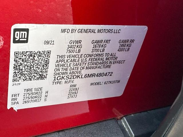 2021 GMC Yukon Vehicle Photo in COLUMBIA, MO 65203-3903