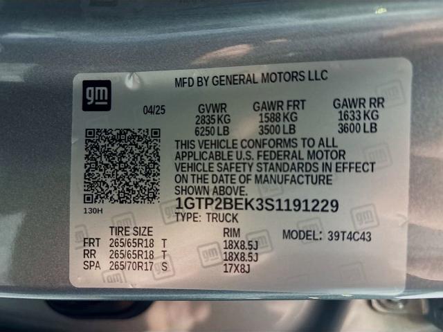 2025 GMC Canyon Vehicle Photo in PUYALLUP, WA 98371-4149