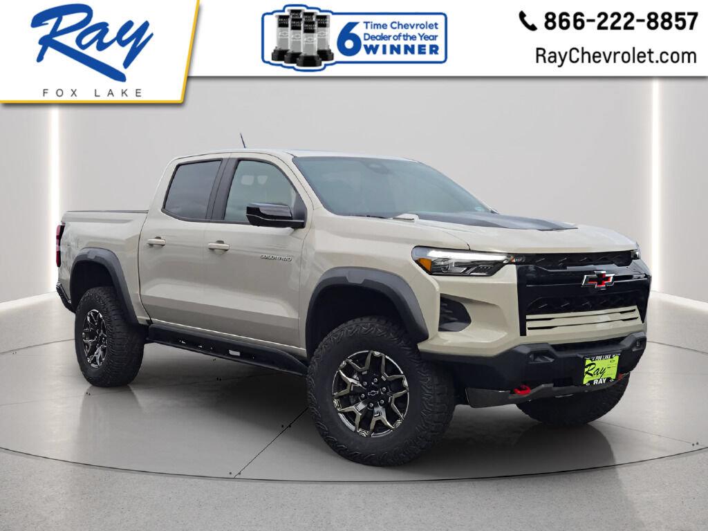 White 2026 Chevrolet Colorado Pickup Truck Four-Wheel Drive Automatic