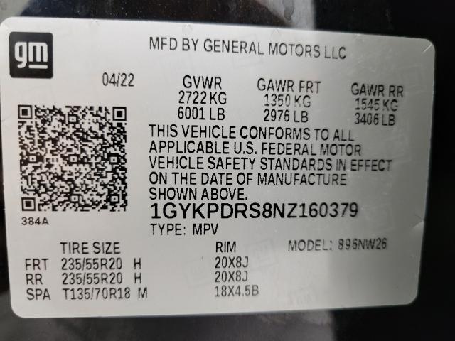 2022 Cadillac XT6 Vehicle Photo in NEENAH, WI 54956-2243
