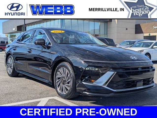 2024 Hyundai SONATA Hybrid Vehicle Photo in Merrillville, IN 46410