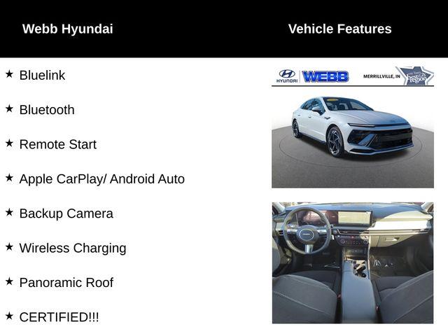 2025 Hyundai SONATA Vehicle Photo in Merrillville, IN 46410