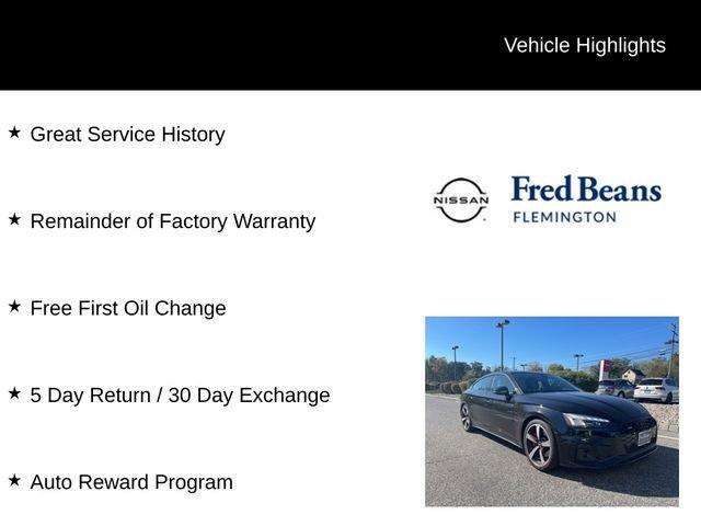 2023 Audi A5 Sportback Vehicle Photo in Flemington, NJ 08822