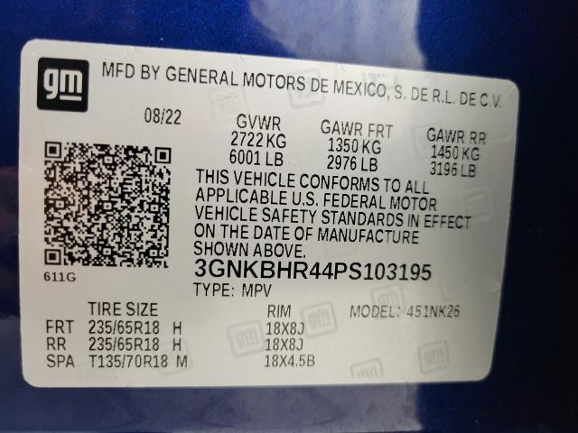 2023 Chevrolet Blazer Vehicle Photo in NEENAH, WI 54956-2243