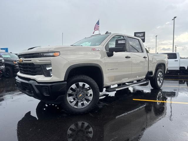 White 2026 Chevrolet Silverado 2500HD Pickup Truck Four-Wheel Drive Automatic
