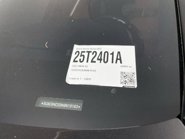 2022 BMW X5 Vehicle Photo in GILBERT, AZ 85297-0402