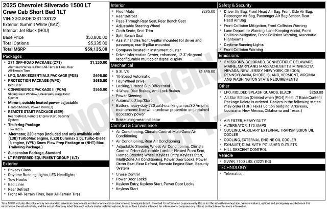 2025 Chevrolet Silverado 1500 Vehicle Photo in PUYALLUP, WA 98371-4149