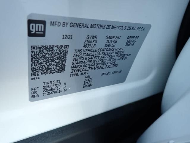 2022 GMC Terrain Vehicle Photo in ZELIENOPLE, PA 16063-2910