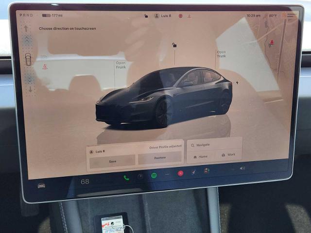 2025 Tesla Model 3 Vehicle Photo in DENTON, TX 76210-9321