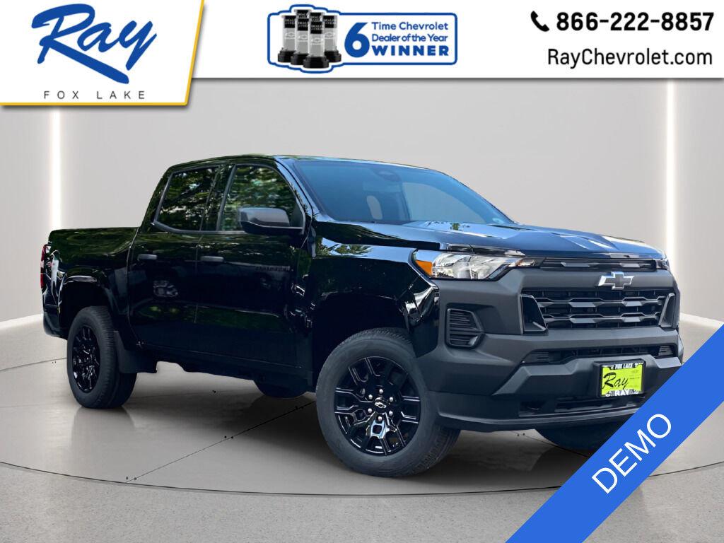 Black 2026 Chevrolet Colorado Pickup Truck Four-Wheel Drive Automatic