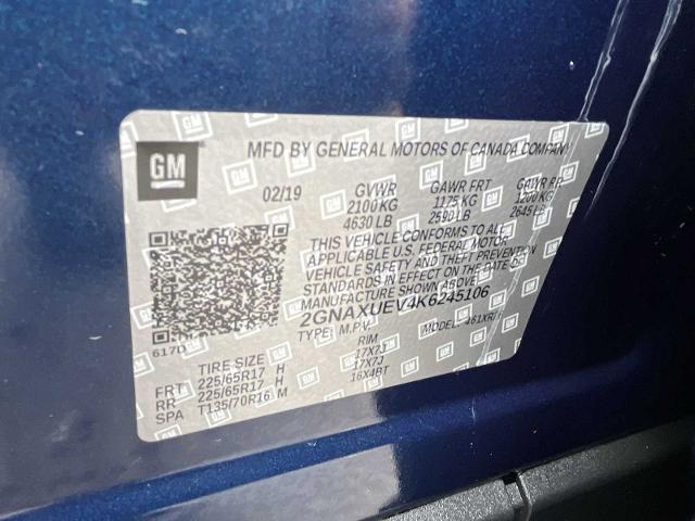 2019 Chevrolet Equinox Vehicle Photo in PITTSBURGH, PA 15226-1209