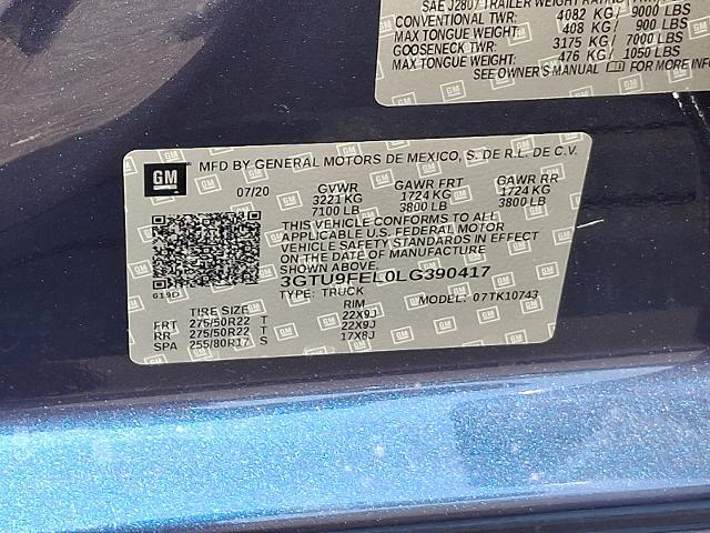 2020 GMC Sierra 1500 Vehicle Photo in TREVOSE, PA 19053-4984