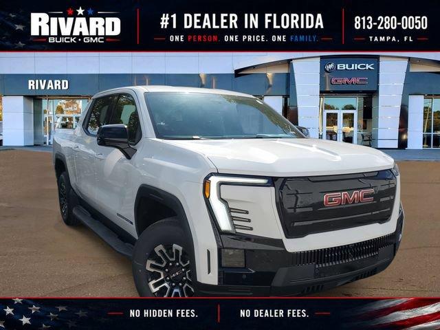 Summit White 2026 GMC Sierra EV Pickup Truck All-Wheel Drive 1-Speed Automatic