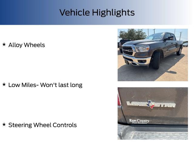 2022 Ram 1500 Vehicle Photo in Weatherford, TX 76087