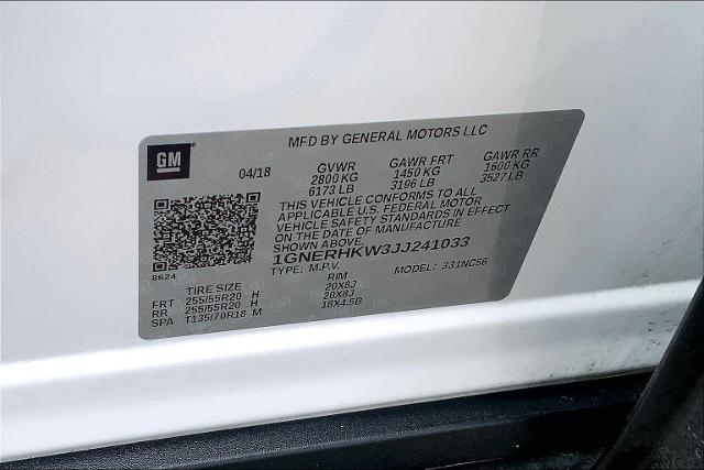 2018 Chevrolet Traverse Vehicle Photo in KANSAS CITY, MO 64114-4502