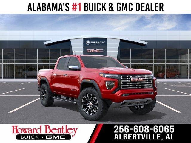 Volcanic Red Tintcoat 2026 GMC Canyon Pickup Truck Four-Wheel Drive 8-Speed Automatic