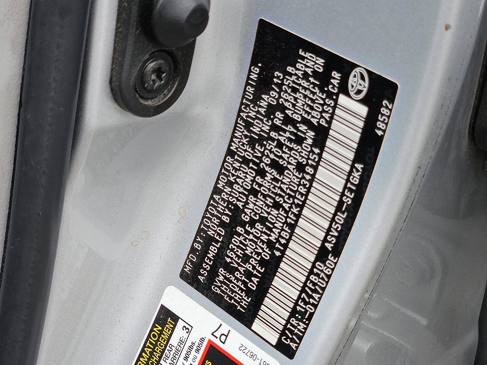 2014 Toyota Camry Vehicle Photo in Trevose, PA 19053