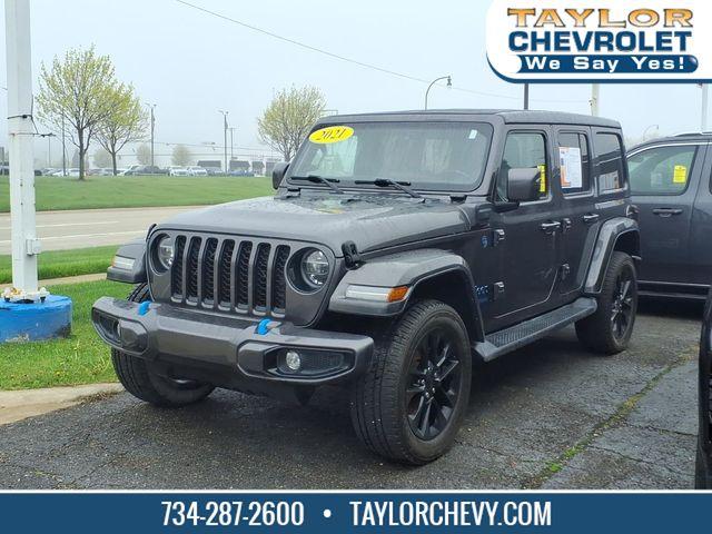 2021 Jeep Wrangler 4xe Vehicle Photo in TAYLOR, MI 48180-4640