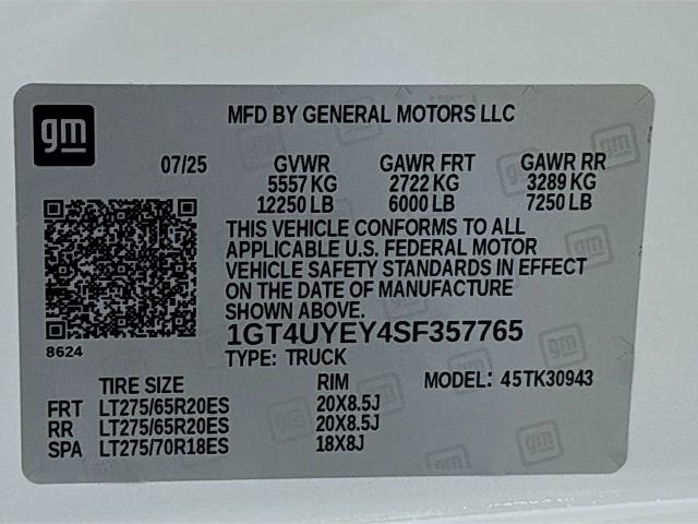 2025 GMC Sierra 3500 HD Vehicle Photo in PUYALLUP, WA 98371-4149