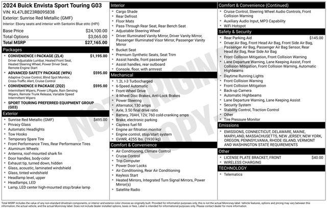 2024 Buick Envista Vehicle Photo in DANBURY, CT 06810-5034
