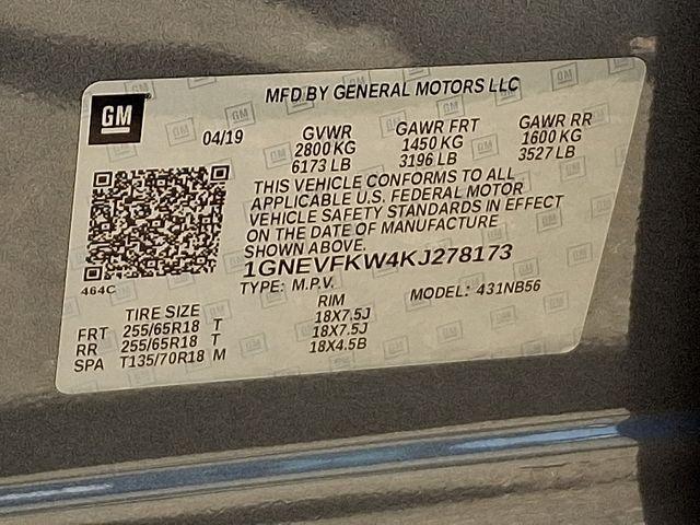 2019 Chevrolet Traverse Vehicle Photo in DANBURY, CT 06810-5034