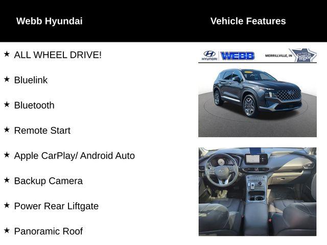 2022 Hyundai SANTA FE Vehicle Photo in Merrillville, IN 46410