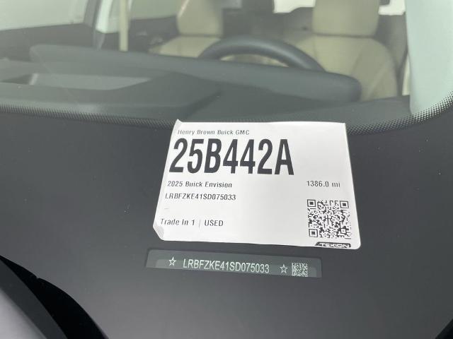2025 Buick Envision Vehicle Photo in GILBERT, AZ 85297-0402