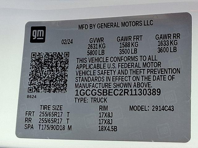 2024 Chevrolet Colorado Vehicle Photo in DANBURY, CT 06810-5034