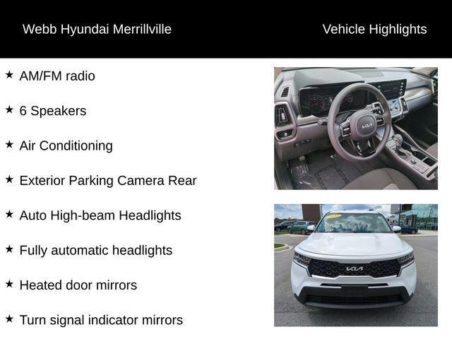 2022 Kia Sorento Vehicle Photo in Merrillville, IN 46410