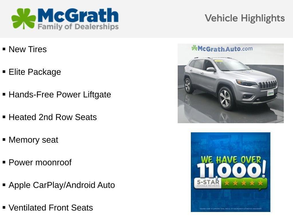 2021 Jeep Cherokee Vehicle Photo in Cedar Rapids, IA 52402