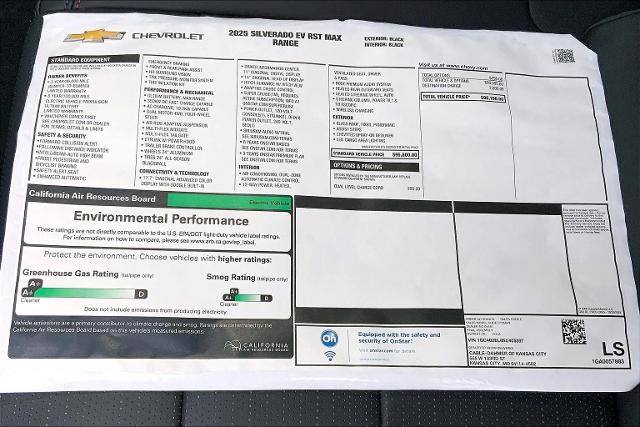 2025 Chevrolet Silverado EV Vehicle Photo in KANSAS CITY, MO 64114-4502