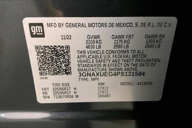 2023 Chevrolet Equinox Vehicle Photo in INDEPENDENCE, MO 64055-1314