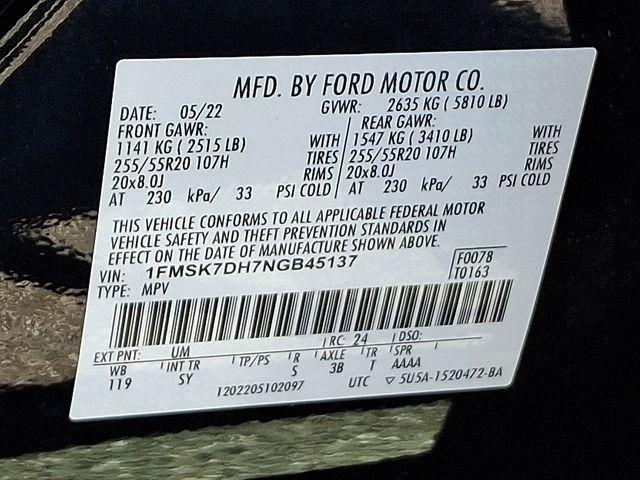 2022 Ford Explorer Vehicle Photo in DANBURY, CT 06810-5034