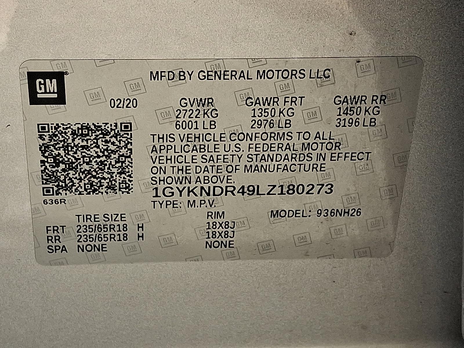 2020 Cadillac XT5 Vehicle Photo in BETHLEHEM, PA 18017-9401