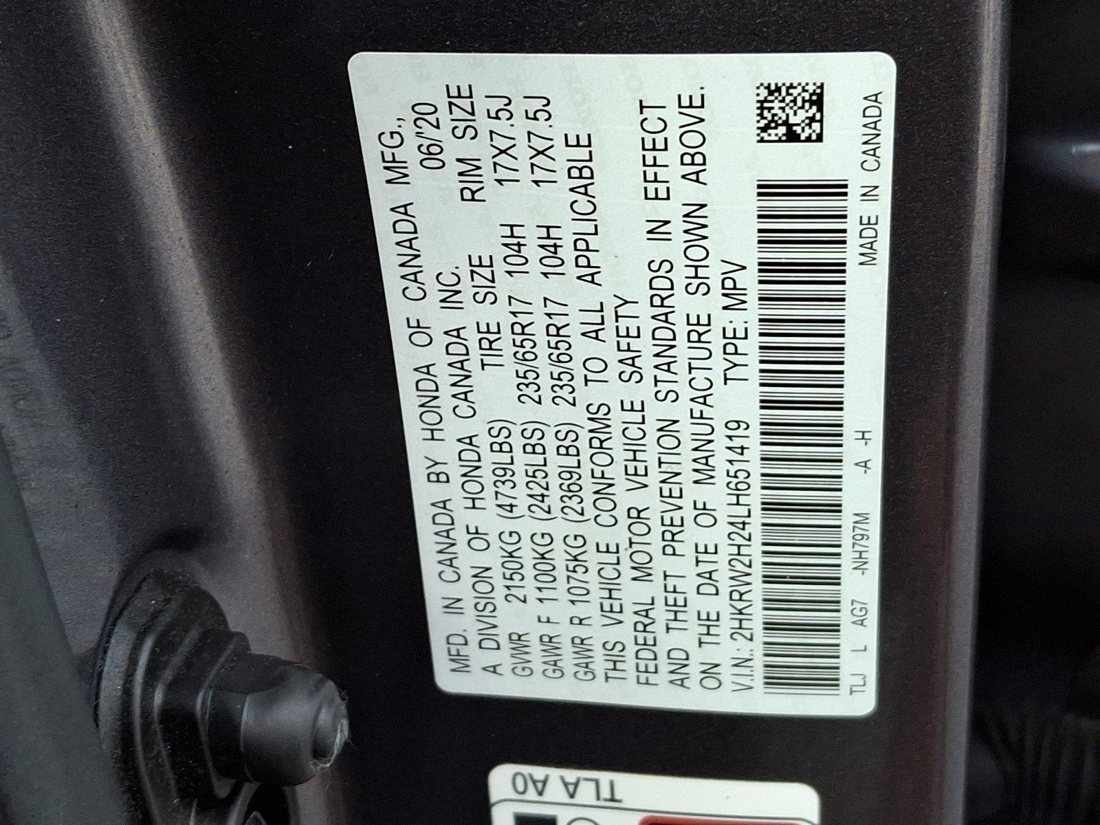 2020 Honda CR-V Vehicle Photo in Harrisburg, PA 17111