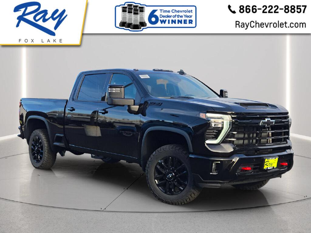 Black 2026 Chevrolet Silverado 2500HD Pickup Truck Four-Wheel Drive Automatic