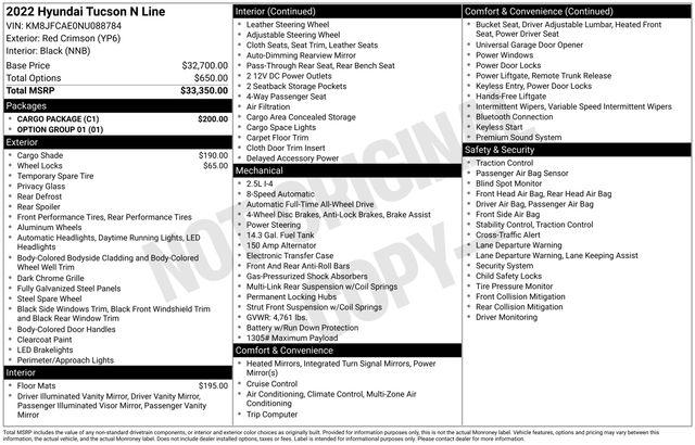 2022 Hyundai Tucson Vehicle Photo in DANBURY, CT 06810-5034