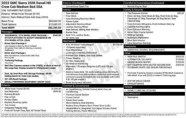 2022 GMC Sierra 2500 HD Vehicle Photo in PUYALLUP, WA 98371-4149