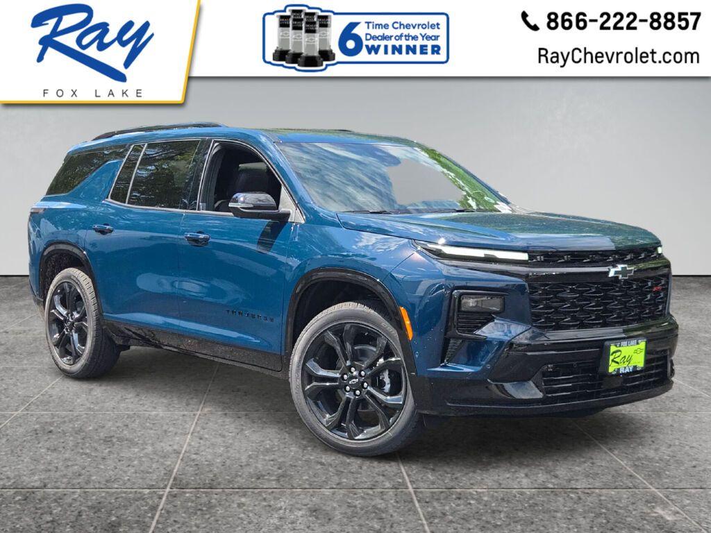 Twilight Blue 2027 Chevrolet Traverse SUV / Crossover Four-Wheel Drive Automatic
