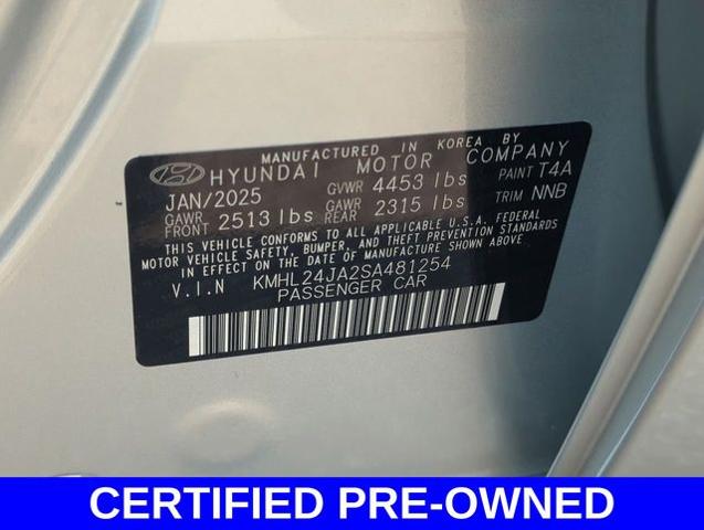 2025 Hyundai SONATA Vehicle Photo in Merrillville, IN 46410