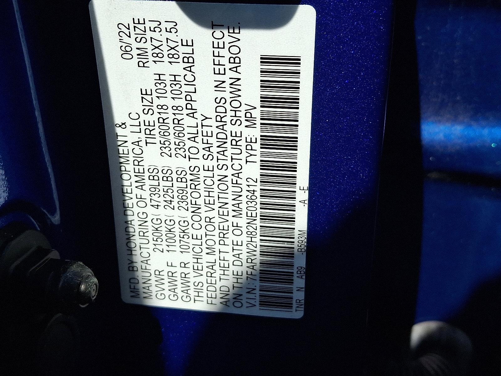 2022 Honda CR-V Vehicle Photo in Harrisburg, PA 17111