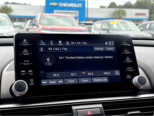 2022 Honda Accord Sedan Vehicle Photo in BEAUFORT, SC 29906-4218