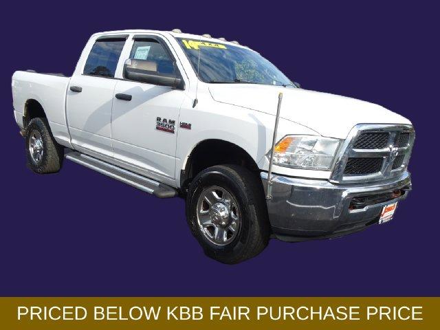 Bright White Clearcoat 2014 RAM 3500 Pickup Truck Four-Wheel Drive Automatic