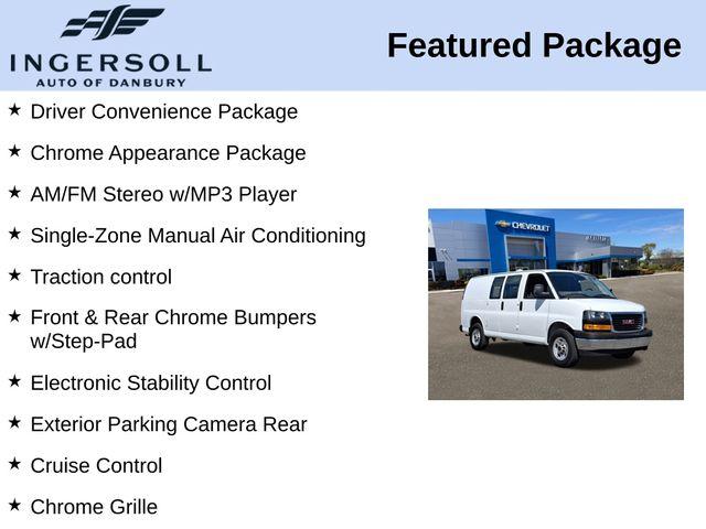 2023 GMC Savana Cargo 2500 Vehicle Photo in DANBURY, CT 06810-5034