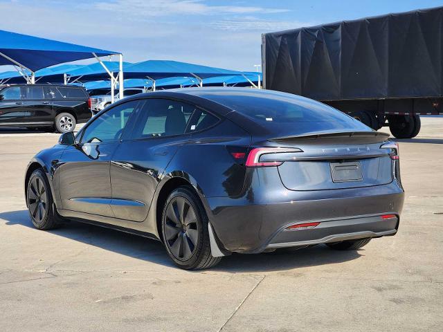 2025 Tesla Model 3 Vehicle Photo in DENTON, TX 76210-9321