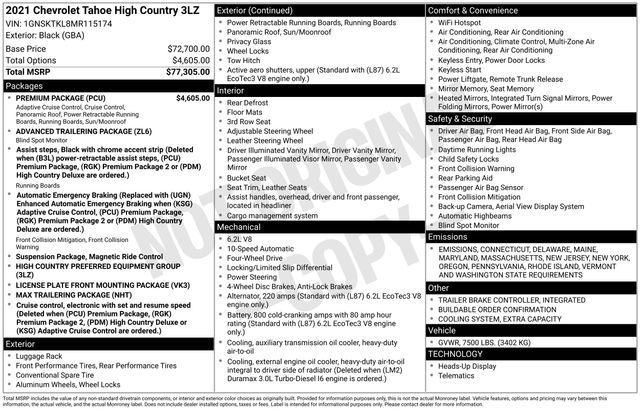 2021 Chevrolet Tahoe Vehicle Photo in DANBURY, CT 06810-5034
