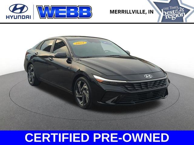 2024 Hyundai ELANTRA Hybrid Vehicle Photo in Merrillville, IN 46410